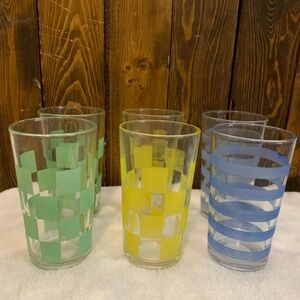 Vintage-MCM-Tumbler Glass Set-IMG Indonesian